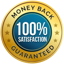 100% Money Back Satisfaction Guaranteed