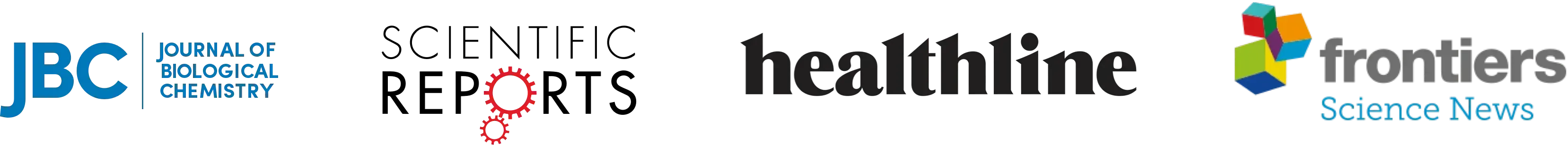 JBC Journal of Biological Chemistry, Scientific Reports, Healthline, Frontiers Science News