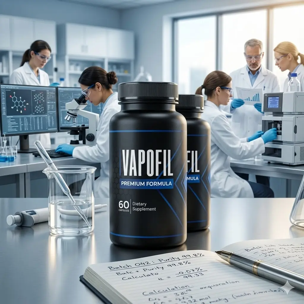 VapoFil developed by scientists in a certified laboratory